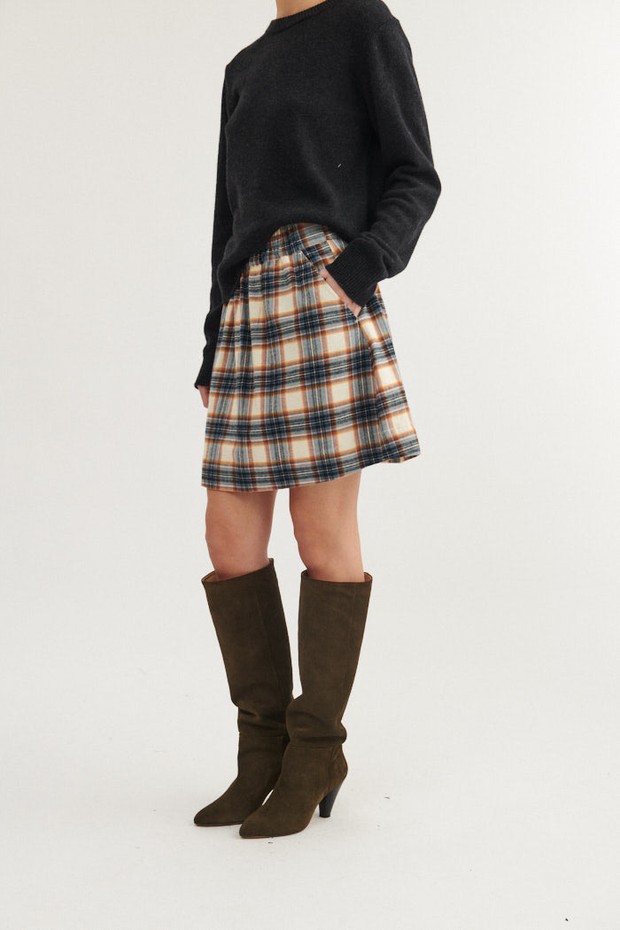 Basic Apparel Lula Skirt Skirts 798 Copen blue / Birch